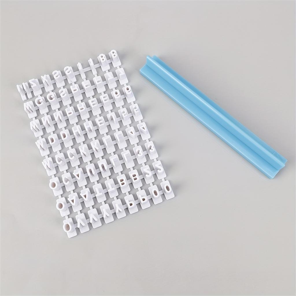 English Letter, Number, , Seal Tool, Cookie Mold, DIY Movable Type Press Mold, Baking Tool