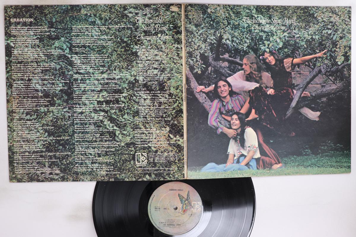 

LP Record INCREDIBLE STRING BAND - Changing Horses Changing Horses K42037 ELEKTRA UK Rock Used