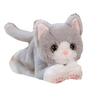 Hyack Plush Cat Pillow Toy, Fluffy, Realistic, Cute Gift, Black Cat (Gray) [Used]