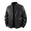 Men's Leather Jacket New Men's Leather Jacket Autumn and Winter Men's Clothing Locomotive Leather Jacket Men's