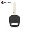 KEYYOU Transponder Blank Car Chip Key Shell Replacement Fob Key Case For Nissan Micra Almera Primera A32 Transponder Key Shell