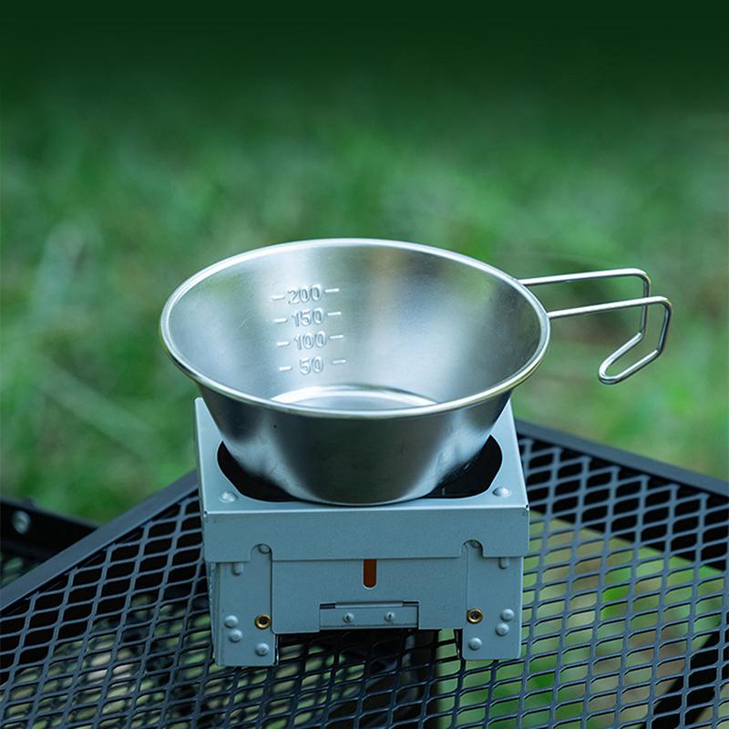 Picnic Stove And Heater Portable German Folding Cassette Stove Solid Fuel Stove For Outdoor Camping