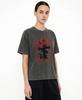 REBRENNER Dtf Simply Pigment Short Sleeve T-Shirt Charcoal