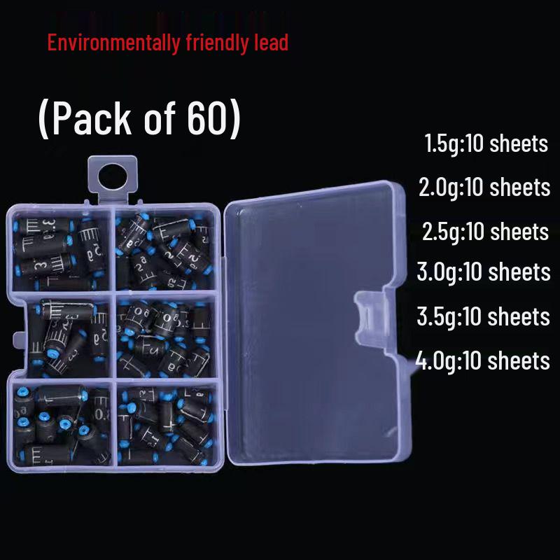 Soft Core Lead Fishing Sinker Sheet - Quick Counterweight for Fishing