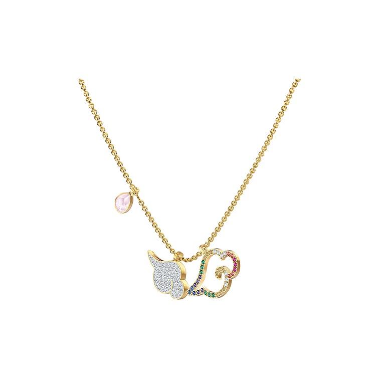 

Swarovski My Hero Rainbow Cloud Necklace Women necklace Colorful 5500977 Box (Random Color)