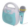 Kids Karaoke Machine with Microphone Exercise Singing Talent Compact Kids Portable Bluetooth