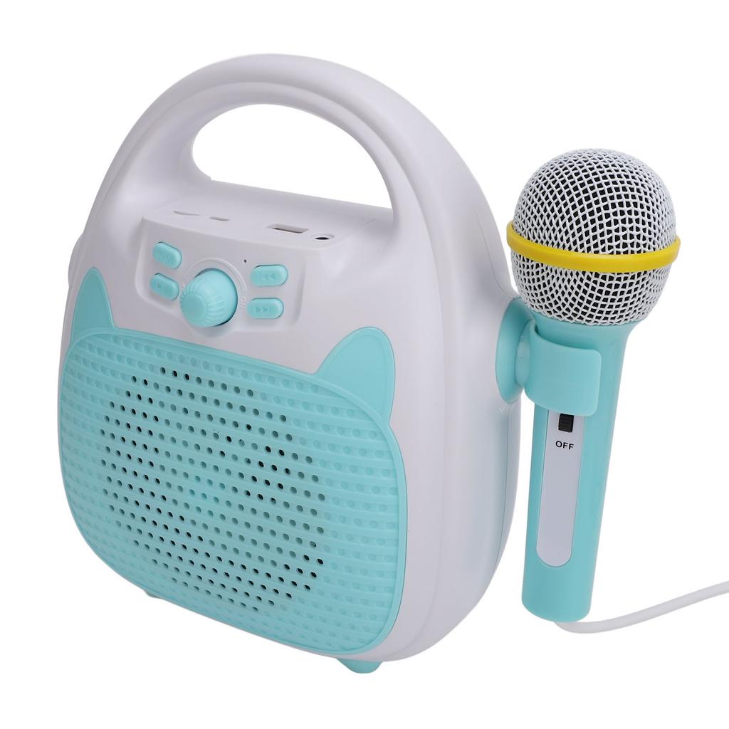 Kids Karaoke Machine with Microphone Exercise Singing Talent Compact Kids Portable Bluetooth