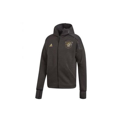 adidas Manchester United Z.N.E. Hoodie 3.0 Jacket Men Outerwear Black DX9079