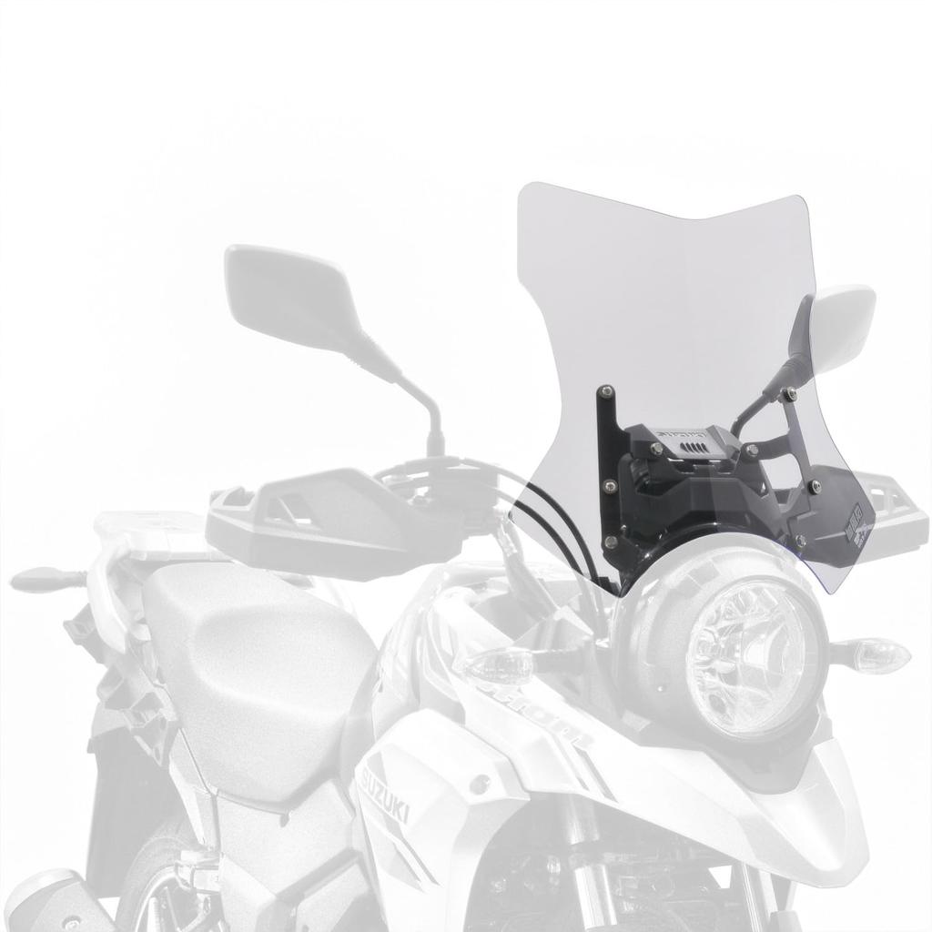 Asahi Windshield Clear Windscreen for Suzuki 250 (AF ASAHI) V-Strom (2BK-DS11A/8BK-DS12E) VS-14