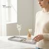 Weiche Silikon Schminkablage Aromatherapie-Tablett, Rutschfester Aufbewahrungs-Organizer, Kosmetik Schmuck Funktionale Arbeitsplatten-Display-Ablage für Badezimmer Wohnzimmer