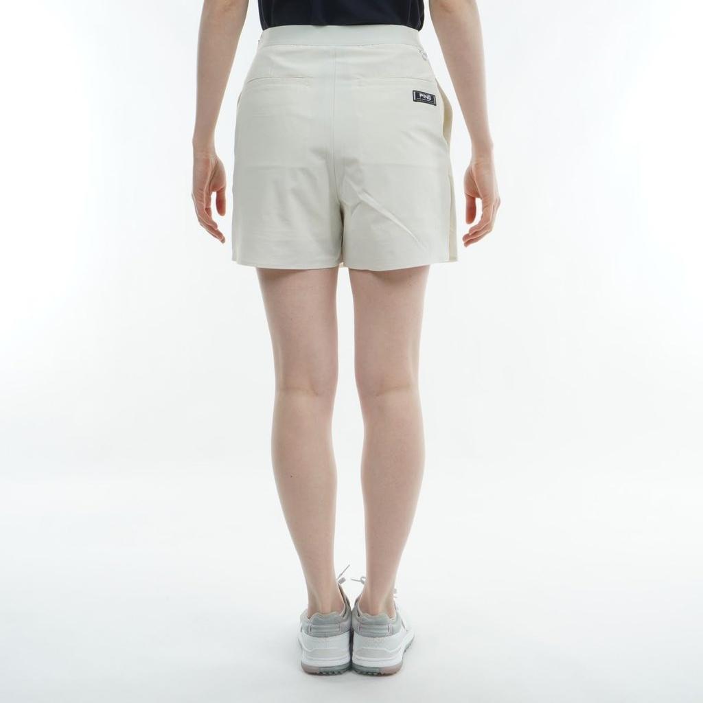 Ping Apparel Women's Golf Shorts (Wrap Style, All-Way Stretch) 622-4132208 030_White SS