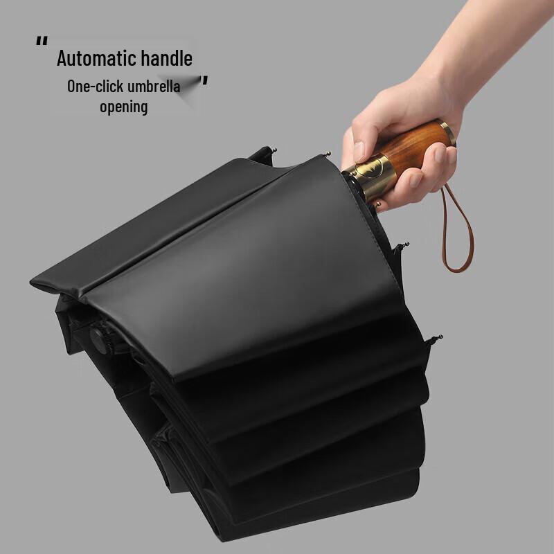 

MAYDU Fully Automatic Three-Fold Sun and Rain Umbrella