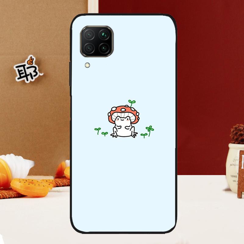 Mushroom Frog For Huawei Nova Y91 Y61 Y60 Y70 Y72 Y73 Y90 12i 11i 3i 7i 8i 9 10 SE P20 P40 P30 Lite Case