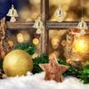 100pcs Mini Bells Christmas Decorations 14Mm Diy Pendant Ornaments For Tree Party Home Office Holiday Craft Supplies Metal
