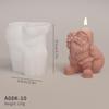Christmas Pine Tree Scented Candle Silicone Mold, Easy Demolding for Decorative Plaster and Epoxy Resin Ornaments