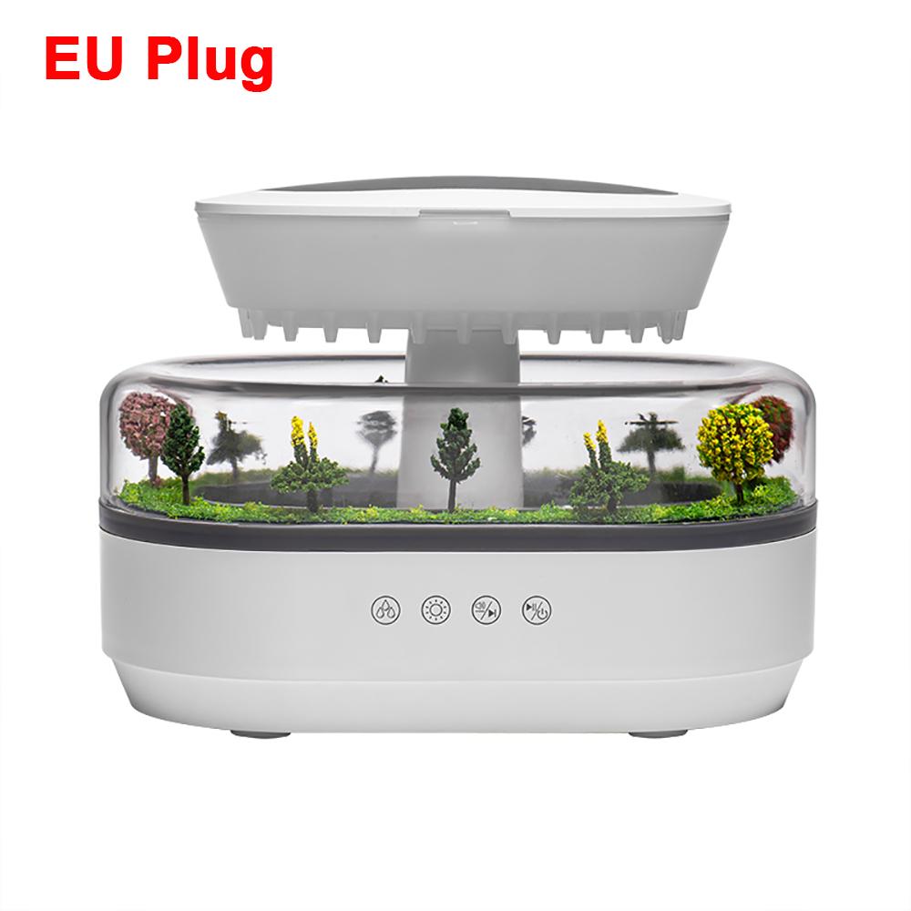Raindrop Humidifier Aroma Diffuser Water Drop Aromatherapy Essential Oil Diffuser for Home Fragrance Diffuser with Night Light