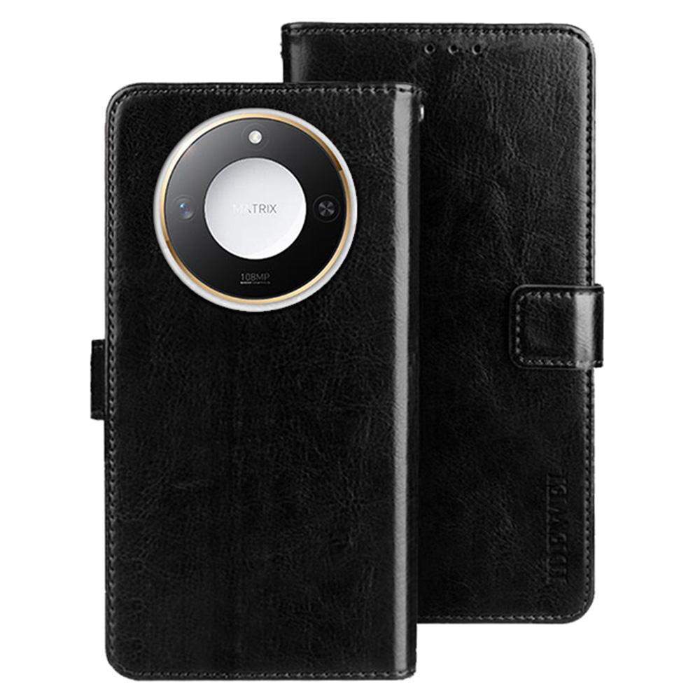 

IDEWEI For Honor X60 5G Stand Case Crazy Horse Texture Leather Phone Cover G