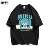 Cotton Cartoon Printed Top Short Sleeve Casual Versatile T-Shirts Women’s