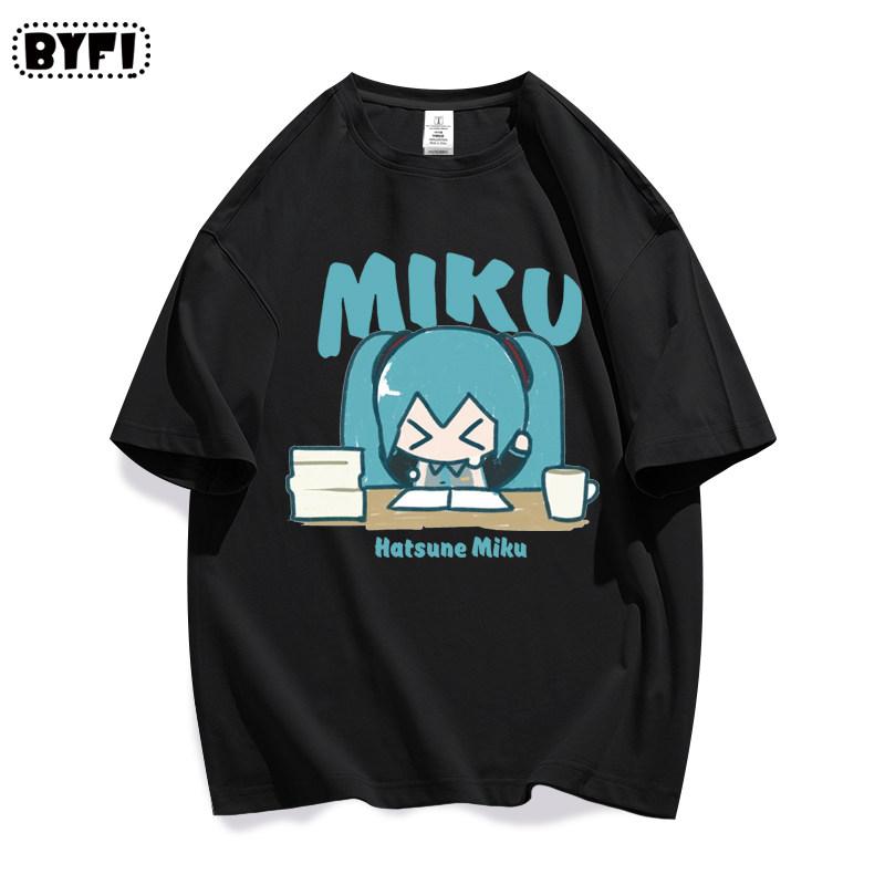 Cotton Cartoon Printed Top Short Sleeve Casual Versatile T-Shirts Women’s