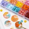 24-Color Sunflower Seal Wax Pearlescent Particles