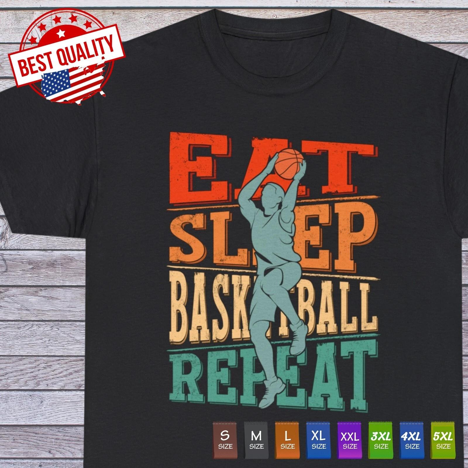 Basketball Lovers T Shirt Atletic Sports League Urban Clothing 4XL