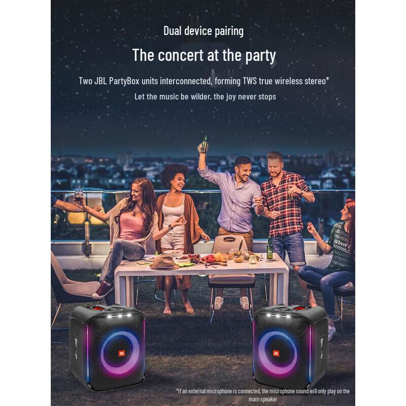 JBL Partybox Encore Essential Portable Karaoke Speaker