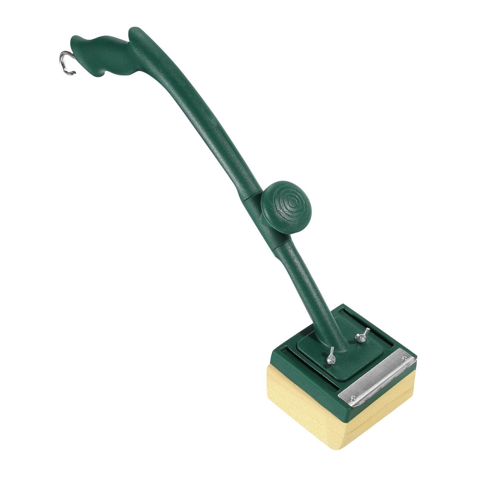 

Щетка без щетины со скребком, 22-дюймовая удлиненная щетка для парового гриля для уличного гриля, сменная чистящая головка, безопасное чистящее средство для гриля из железа/нержавеющей стали One Size