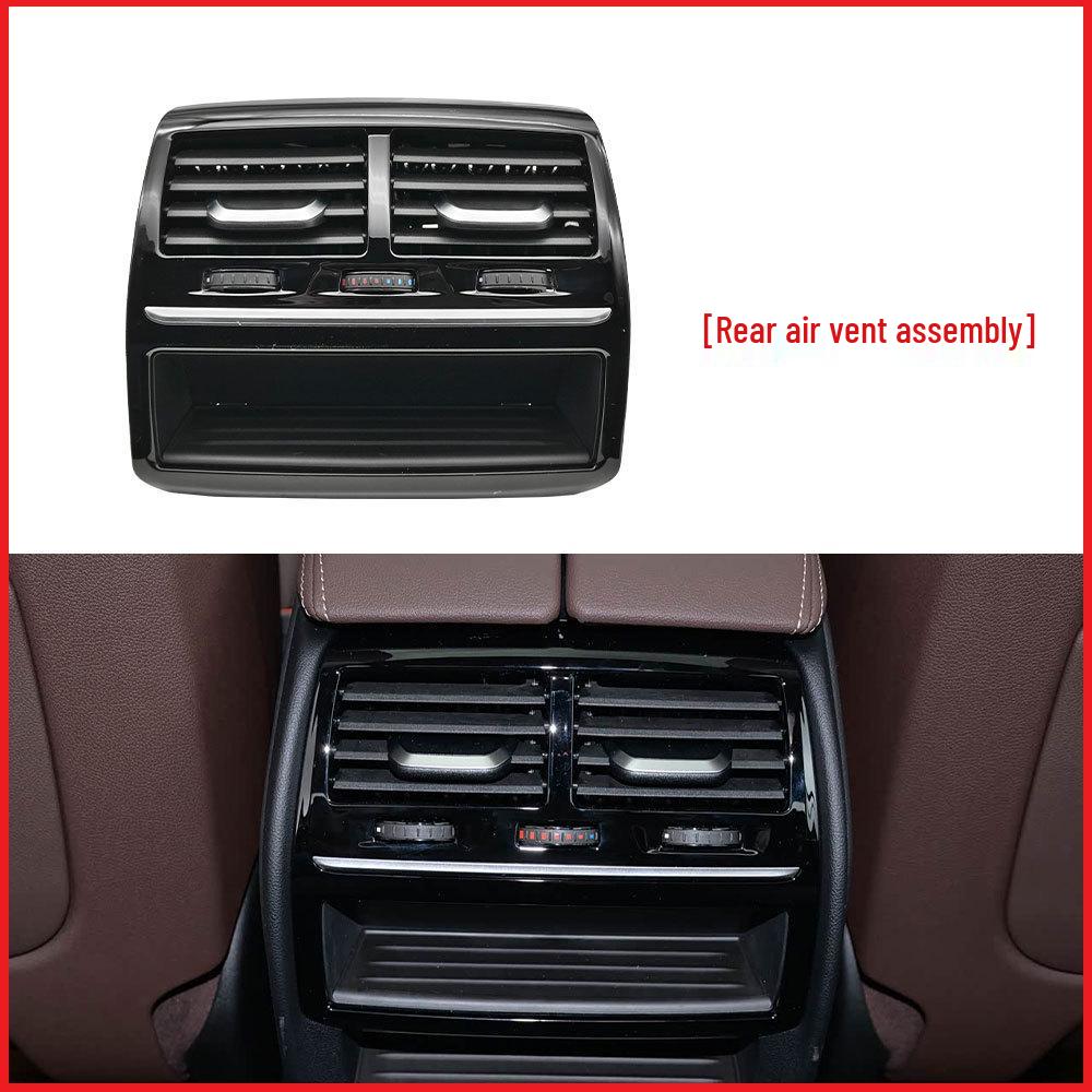 BMW 5/6 Series Rear Air Vent Assembly for G30/G38 Models - Rear Seat AC Vent Grille 64229357865