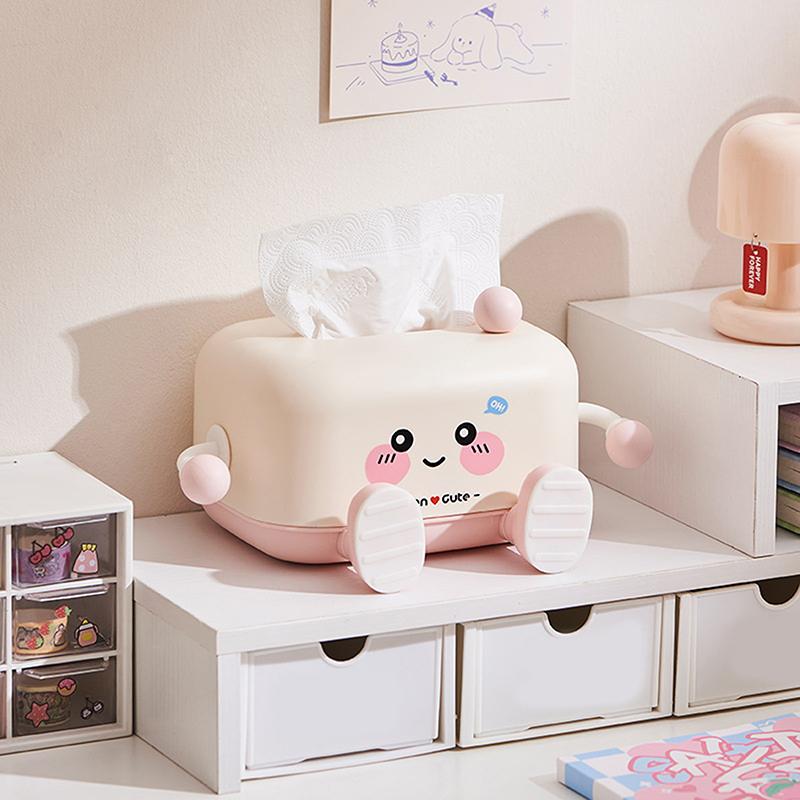 Tissue Box Living Room High-End Light Luxury Desktop High-End Art Table Decoration Creative High Appearance Paper Box