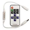 11 Key RF Remote Controller, DC 5-24V Mini Dimmer Switch Wireless RF Remote Control Single Color LED Strip Light for 3528 5050 LED Strip