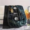 Alien and Supernatural Print Flannel Blanket,High quality Comfortable for All Seasons,Home Decor,Warmth and Comfort,Perfect for Christmas Gifts