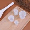 4Pcs/Set Dental Flexible Silicone Mixing Cup Dental Silicone Rubber Mixing Bowl
