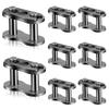 8 Pcs 420 Chain Master Roller Connector Links Chain Master Link Motorcycle Pocket Bike Chain Cross Master Link Connector Replacement Dirt Bike