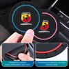 Car Silicone Coaster Mug Drinks Non-Slip Mat Mute Pad H Accessories For Fiat Abarth Grande Punto Tipo Stilo Ducato Palio 500x Brav