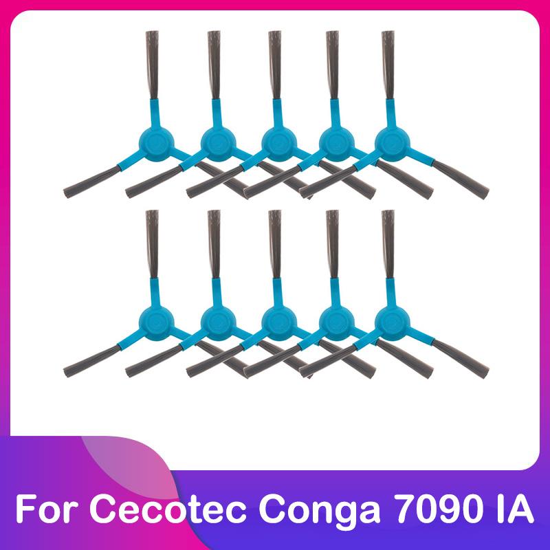 Fit For Cecotec Conga 7090 IA Robot Vacuum Cleaner Replacement Spare Part Accessories Main Brush Roller Side Brush Mop Cloth Rag