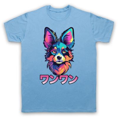 Hund Welpe Niedlich Anime Stil Wuff Wuff Haustier Tier Herren- und Damen-T-Shirt