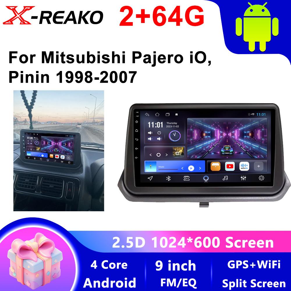 

Android 13 для Mitsubishi Pajero iO Pinin 1998 - 2007 автомобильный радиоплеер Carplay GPS навигация Android Auto Stereo WiFi BT No 2din 4 core 2GB+64GB CP