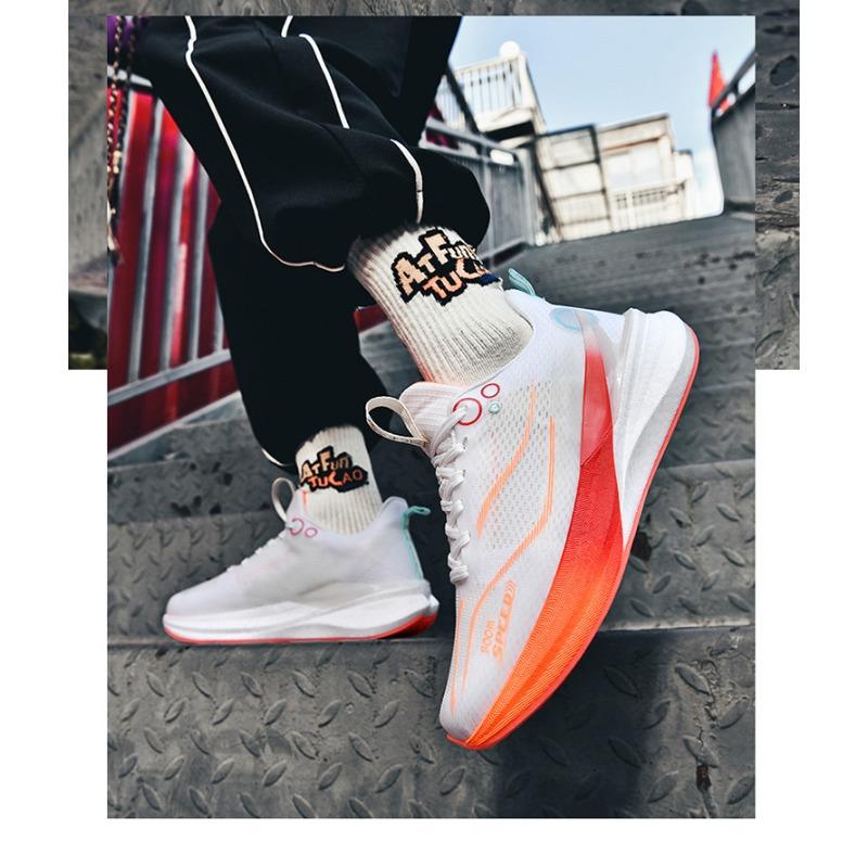 Laufschuhe Atmungsaktives Mesh Leicht Dämpfung Sportsneakers Rutschfest Sportschuhe