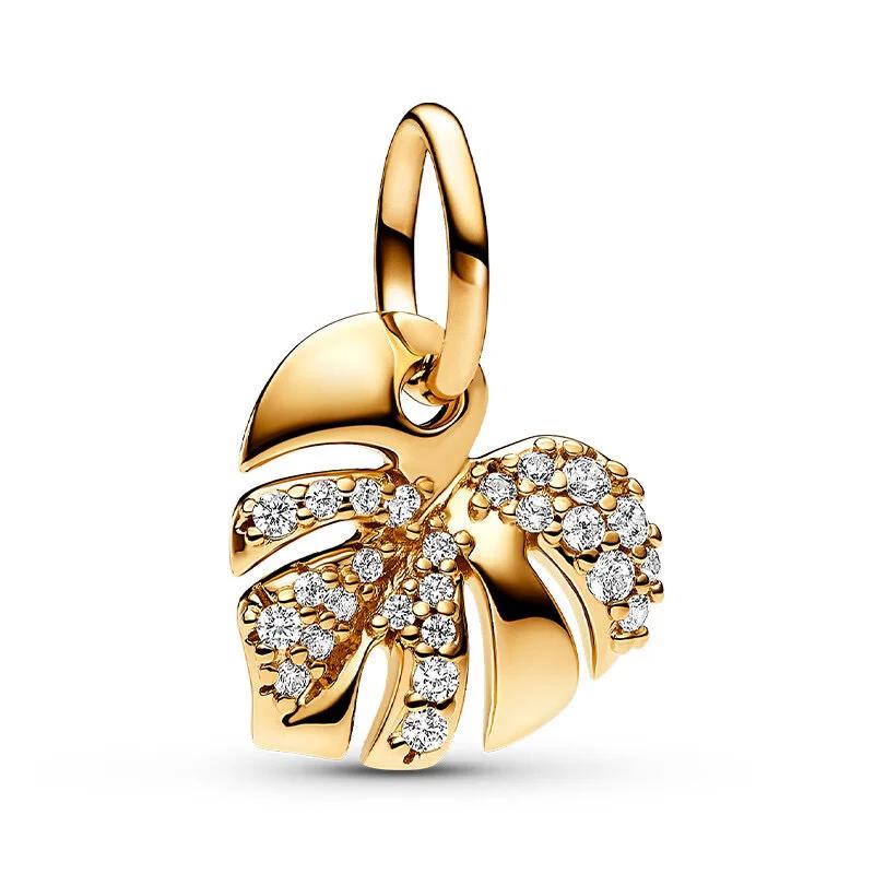 Retro Genuine Copper Decorative Charms Plum Blossom Snake Seal Pendants Bead Elements For Authentic Bracelets Necklace Piece Women Jewelry Creation