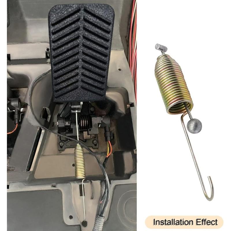 

Golf Cart Repair Throttle Return Spring Pedal Clip Precise Speed Control Easy tallation Designed For Perfect Fit 1pc