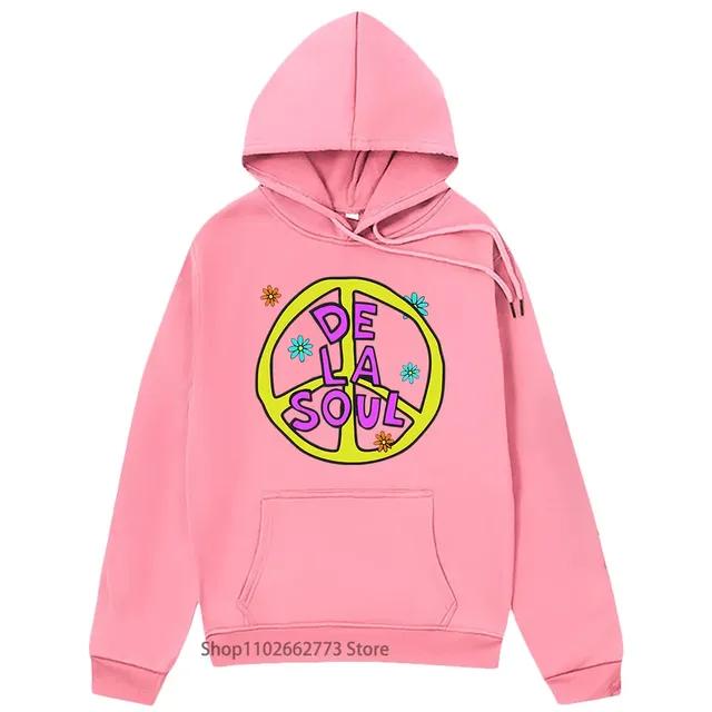 De La Soul Music Hoodies High Street Sweatshirt Fashion Anime Streetwear Women Clothing Top Harajuku Pullovers