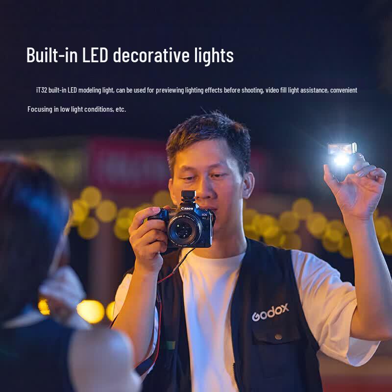 Kit Flash Godox iT32 TTL HSS e Trigger X5