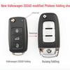 202AD753AB Folding Key Shell for VW Models: Passat, Golf, Lavida, Bora, Sagitar, Polo