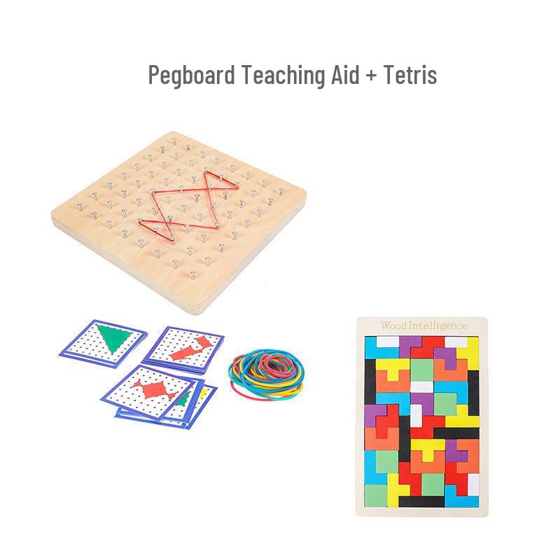 Montessori Math Puzzle Wooden Toy for Kindergarten and Senior Class