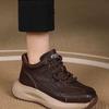 2026 Thick Soled Retro Versatile Casual Shoes Soft Soled with Velvet Forrest Gump Shoes Women's Autumn/Winter New Collection