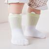 3 Paar Neugeborenen Babysocken Sommer Mesh Weiche Baumwolle Babysocken Atmungsaktive Kindersocken für Neugeborene Babysachen