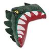 Dinosaur Shaped Golf Putter Head Cover Headcover Golf Blade Putter Cover PU Waterproof Fabric Soft Lining
