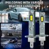 2st 15000LM H7 H4 LED Strålkastarlampor H11 H8 H1 Canbus Bil Dimljus 35W Fläktlös LED-lampa Auto Körljus 12V 6500K Plug&Play