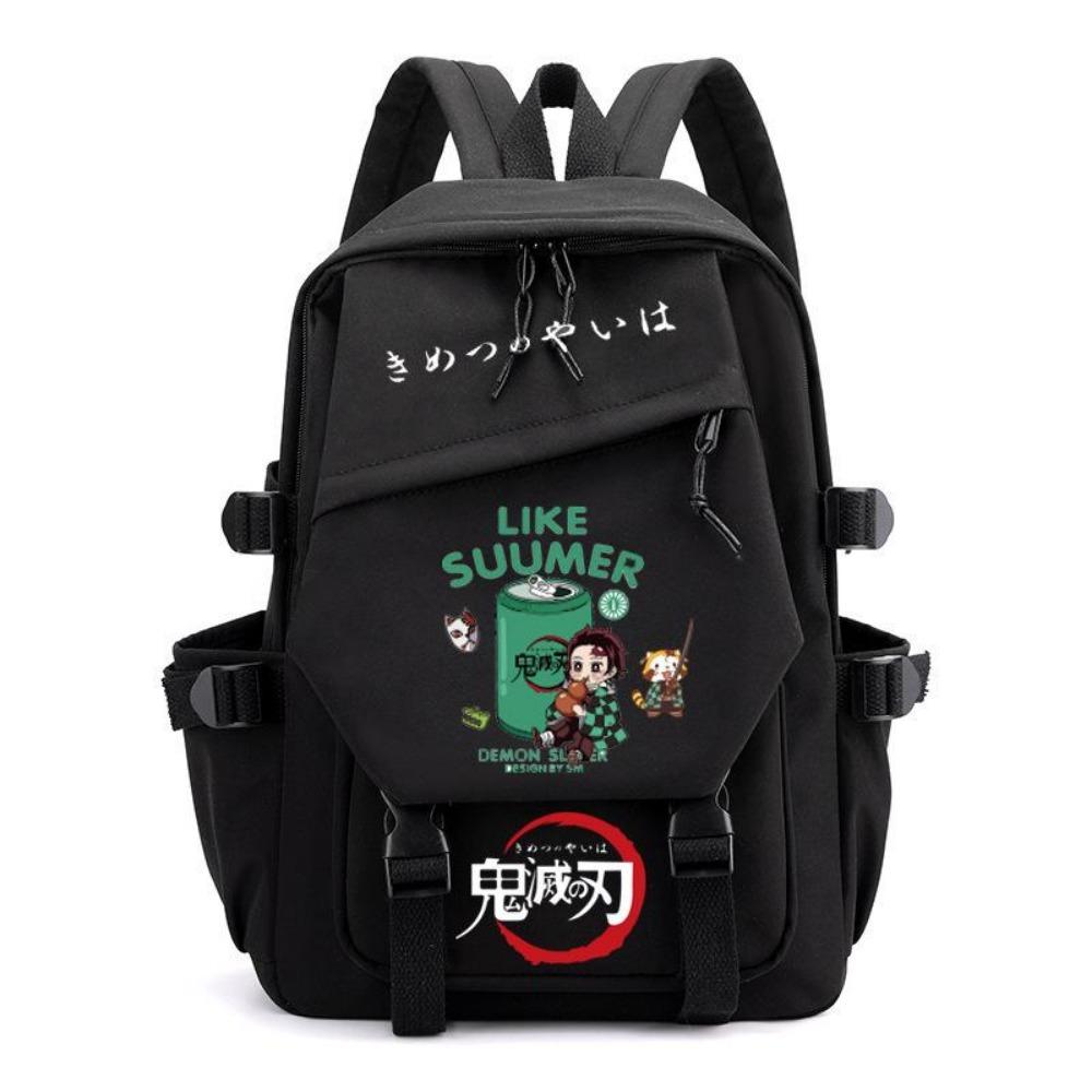 Ghost Annihilation Blade Backpack Large Capacity ins School Bag Japanese Retro Junior High School School Season Good Things Backpack High
