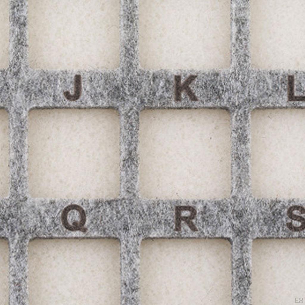 21 Grid Bead Organizer Mat for Crafting Jewelry